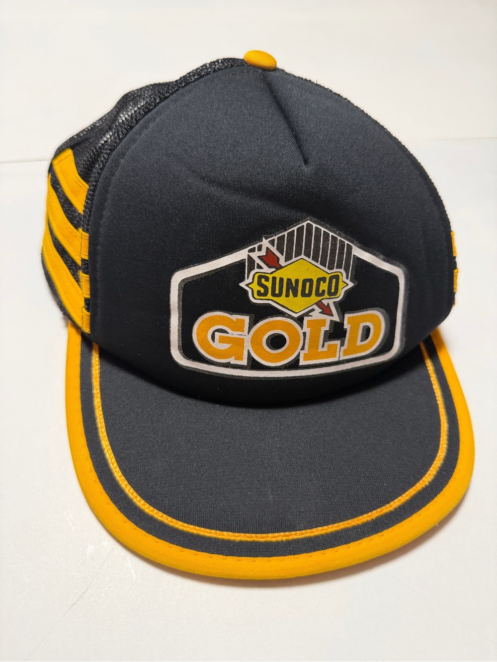 Vintage Sunoco Gold trucker hat